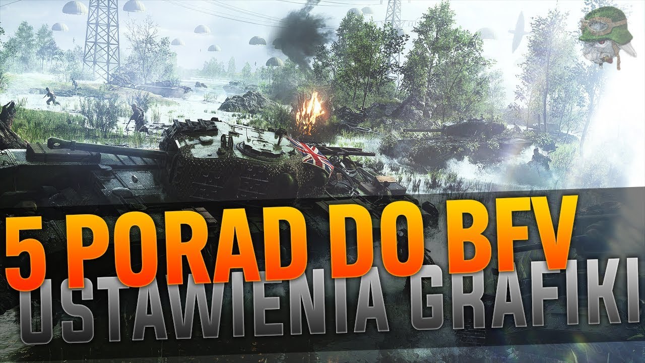 BATTLEFIELD V - najlepsze ustawienia graficzne! 💪 | 5 PORAD DO GRY