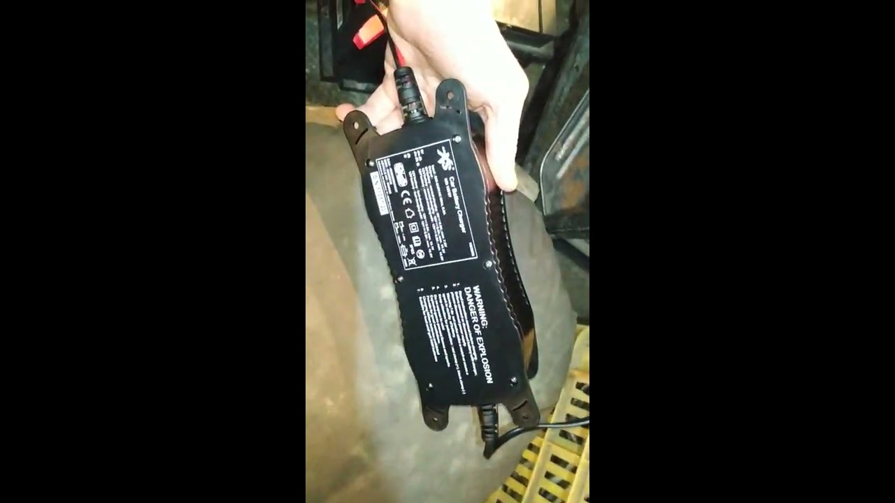 AutoXS Car Battery Charger MD19787 (Testing in Use) | Aldi aut&oacute;s t&ouml;ltő