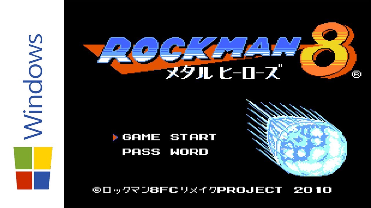 [Longplay] PC/Windows - Rock Man 8 FC (4K, 60FPS)