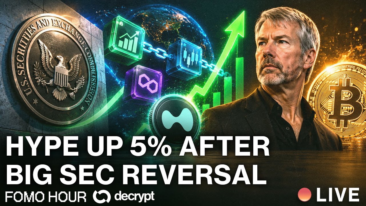 SEC Reverses Course on Tokenized Stocks, Hype Soars up 5%, Saylor buys $2B more BTC