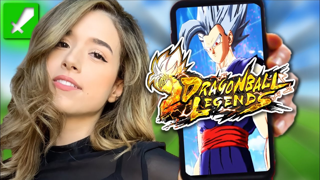 Pokimane's Mod First Time Playing Dragon Ball Legends Mobile (DRUNK)