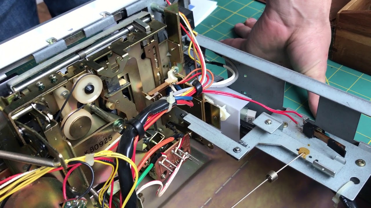 Fixed: Yamaha TC-520 tape deck won't play