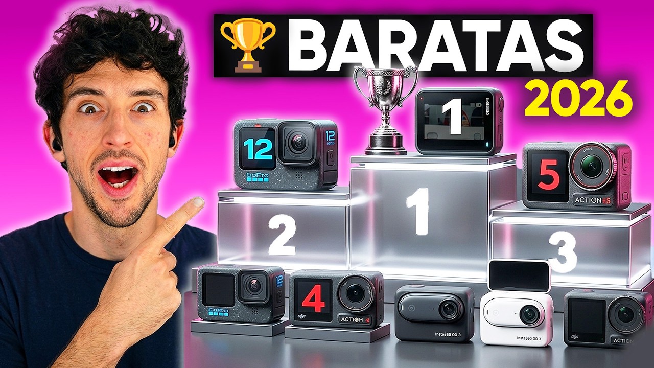Las Mejores Cámaras Deportivas BARATAS de 2026!