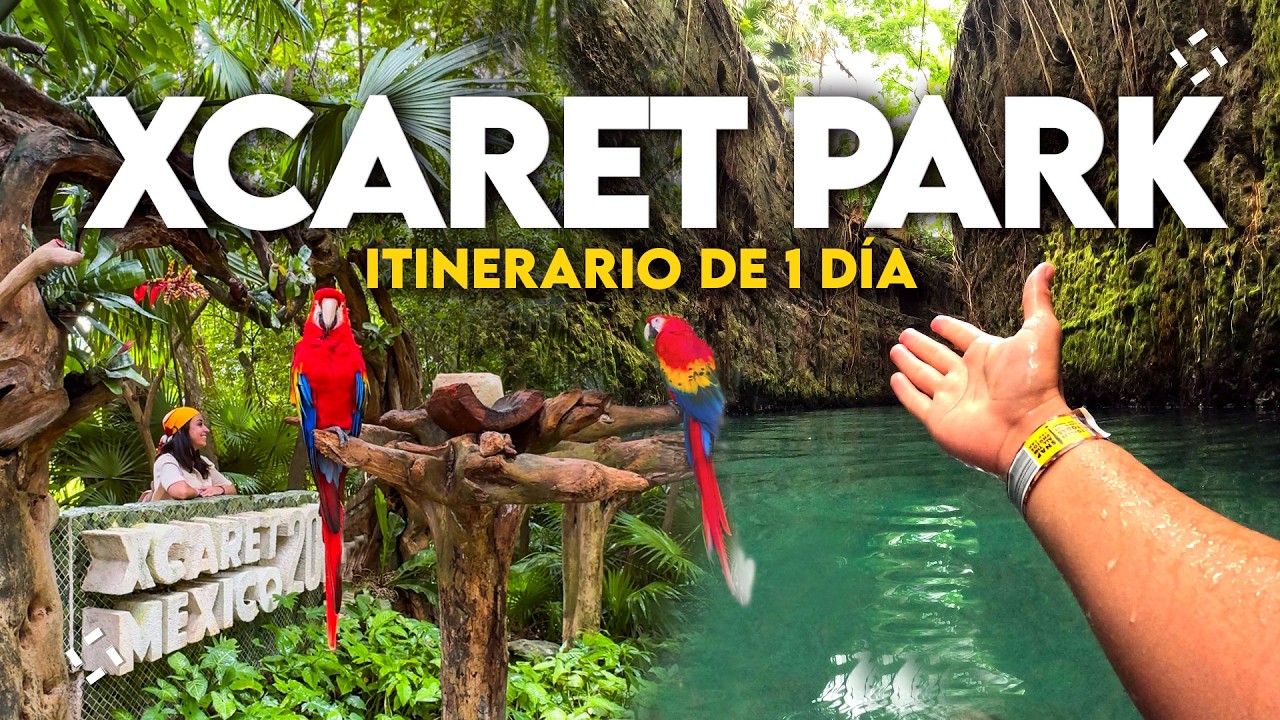 XCARET PARK🔥&iexcl;Recorrelo en 1 d&iacute;a! GU&Iacute;A COMPLETA