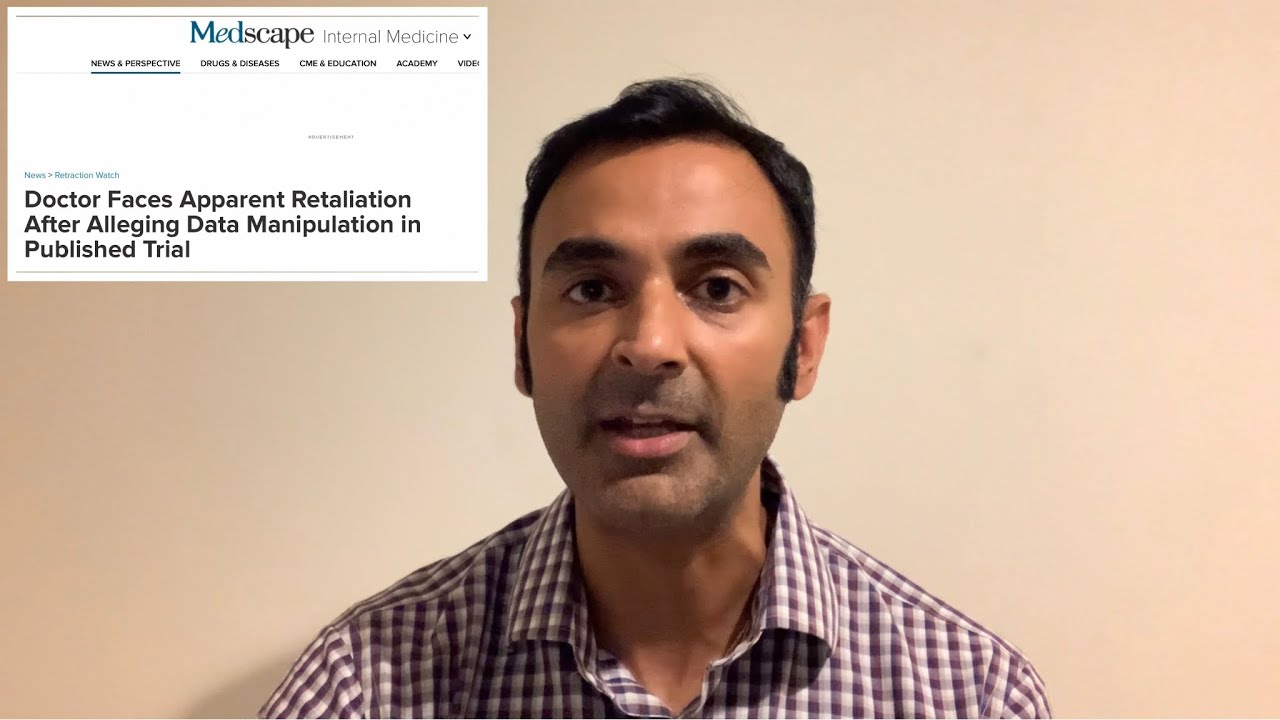 Doctor faces retaliation, gets SUSPENDED after raising data manipulation concerns