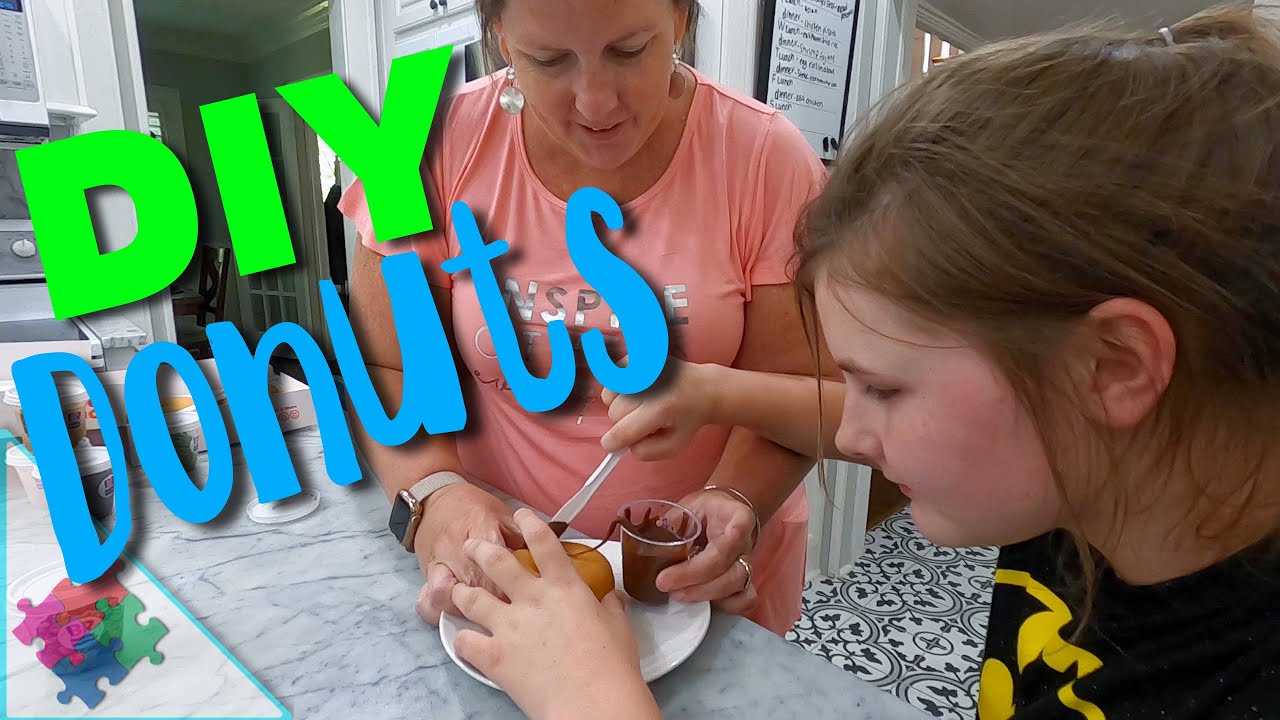 Hurt Foot and DIY Donuts