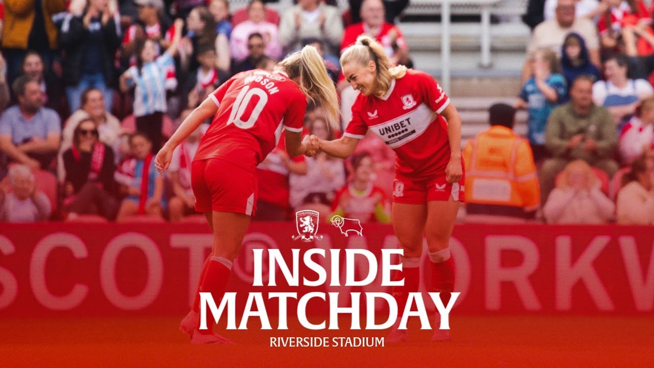 Inside Matchday | Boro Women v Derby County Women