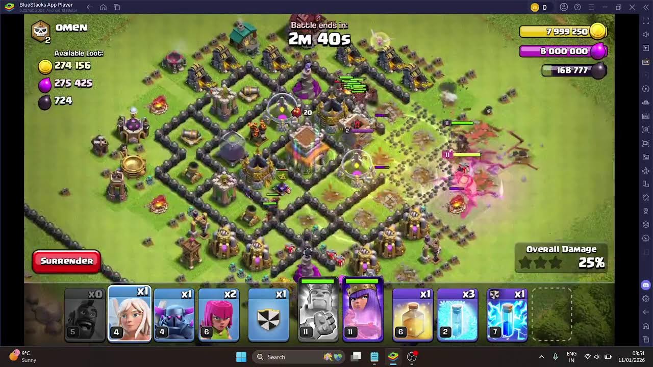 Epic Clash of Clans Raids! Looting Resources  & Upgrading Resources  💰🔥