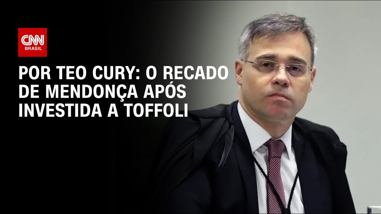 Análise: O recado de Mendonça após investida a Toffoli | LIVE CNN