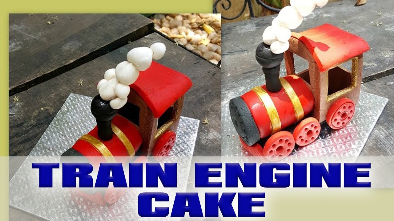 Edible train engine topper tutorial- DIY