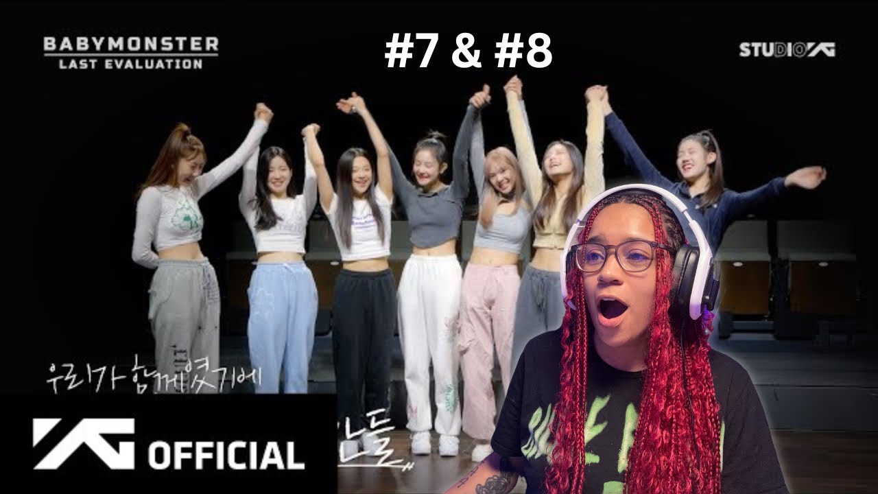 Reacting to BABYMONSTER 'Last Evaluation' Ep.7 & Ep.8! + Debut Member Announcement Reaction