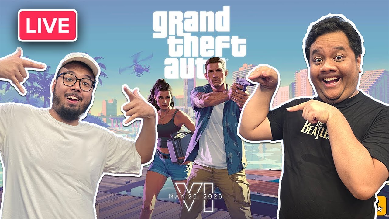 LIVE REACTION TRAILER 2 GTA 6 YAKANNN!!