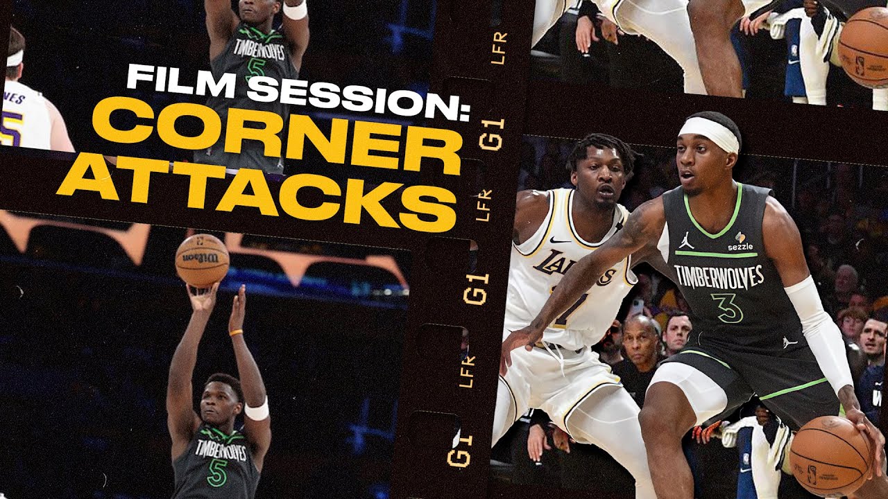 How the Wolves Picked Apart the Lakers Defense from the Corners in Game 1