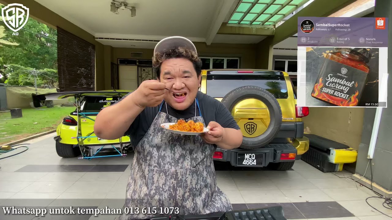 Along sr buat hal masak atas kereta kene saman jpj