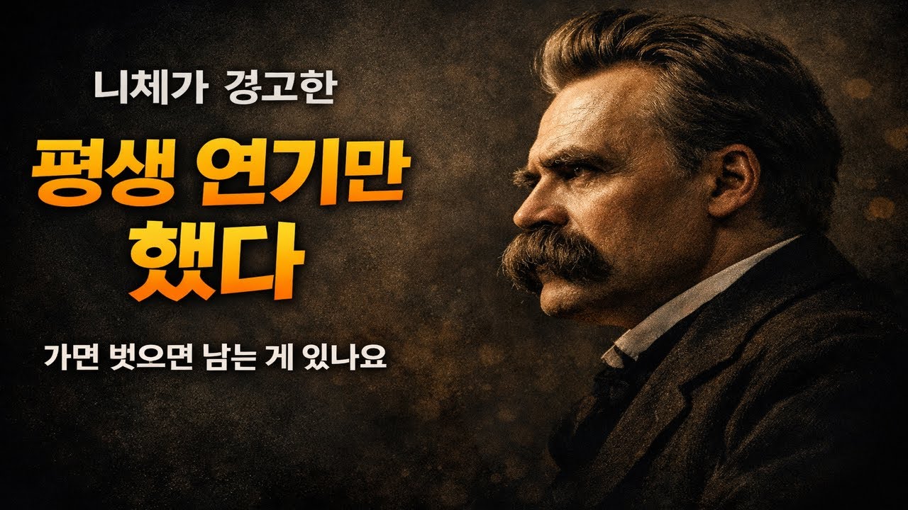 되고 싶은 나를 연기하다 보면, 진짜 나는 사라진다｜프리드리히 니체가 경고한 가장 조용한 파멸
