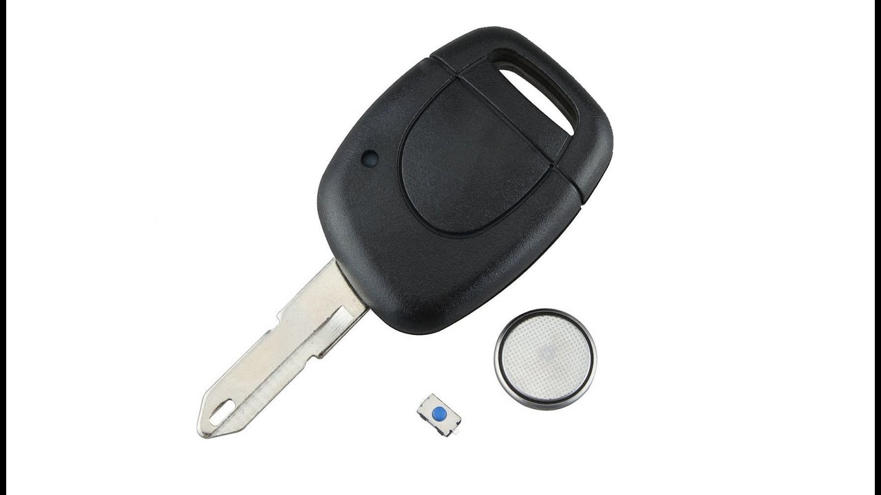 Renault Clio 2 2003 Project - HOW TO REPLACE THE REMOTE KEY BATTERY