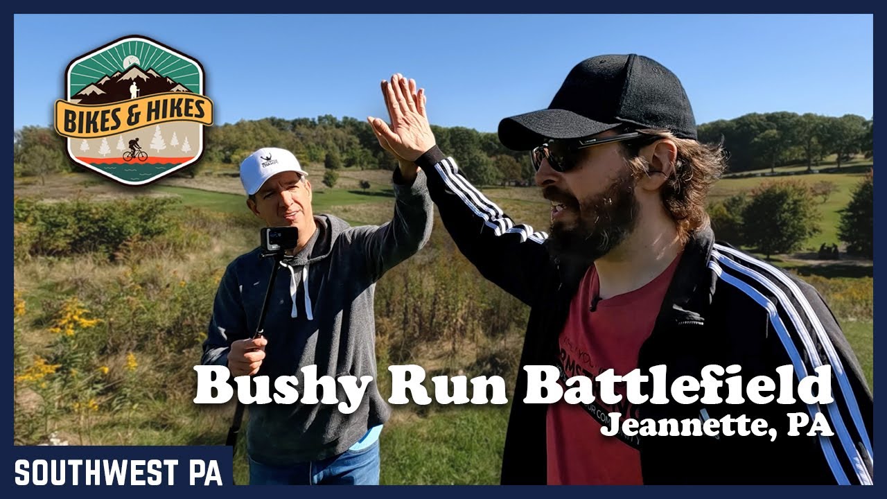 Bikes & Hikes - Bushy Run Battlefield, Jeanette, PA - Pontiac's War American History