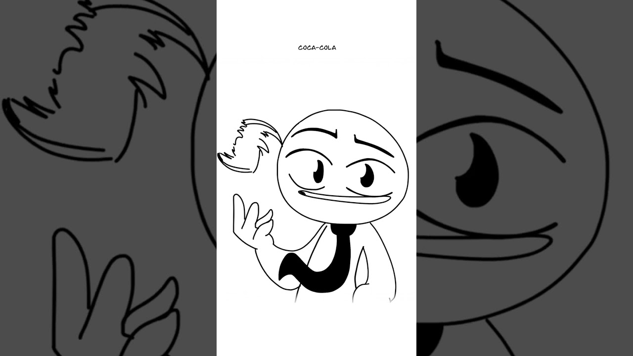 Say COCA COLA Without Lips Touching (Animation Meme)