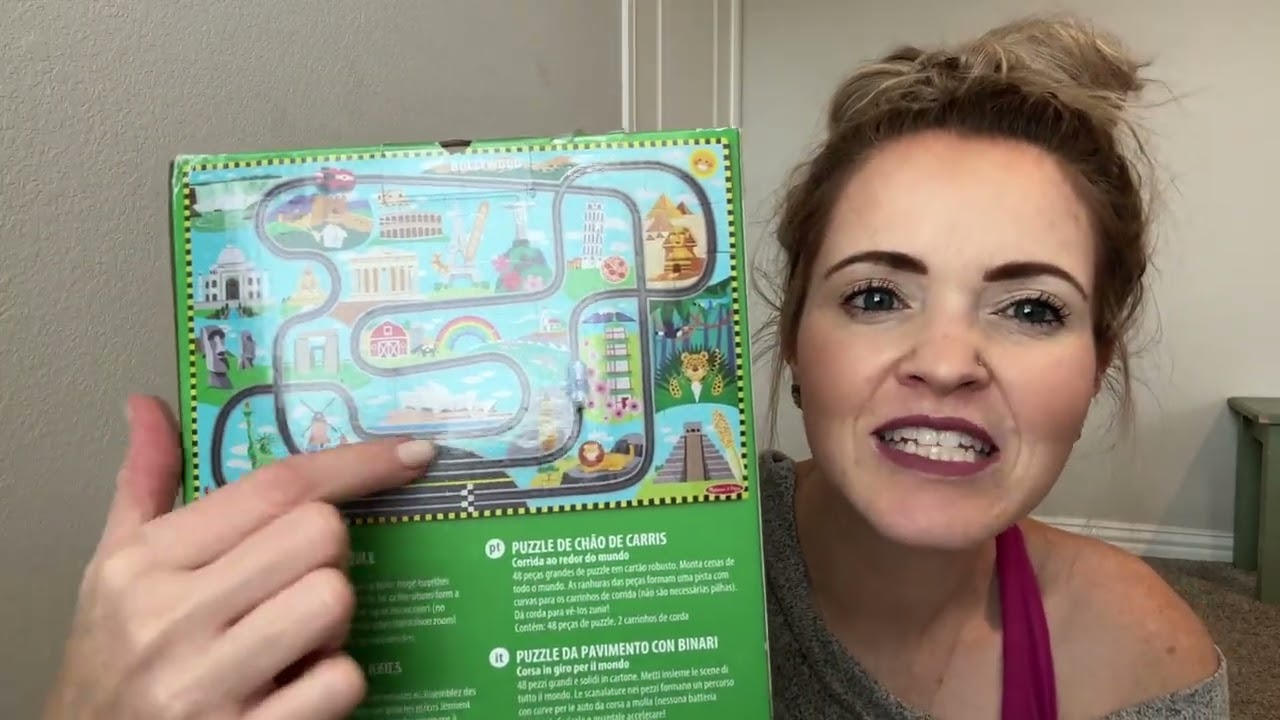Super cute BATTERY FREE puzzle and car activity!