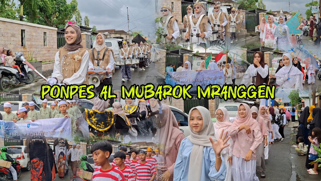 Kirab Santri Ponpes Al Mubarok Mranggen Demak 2026