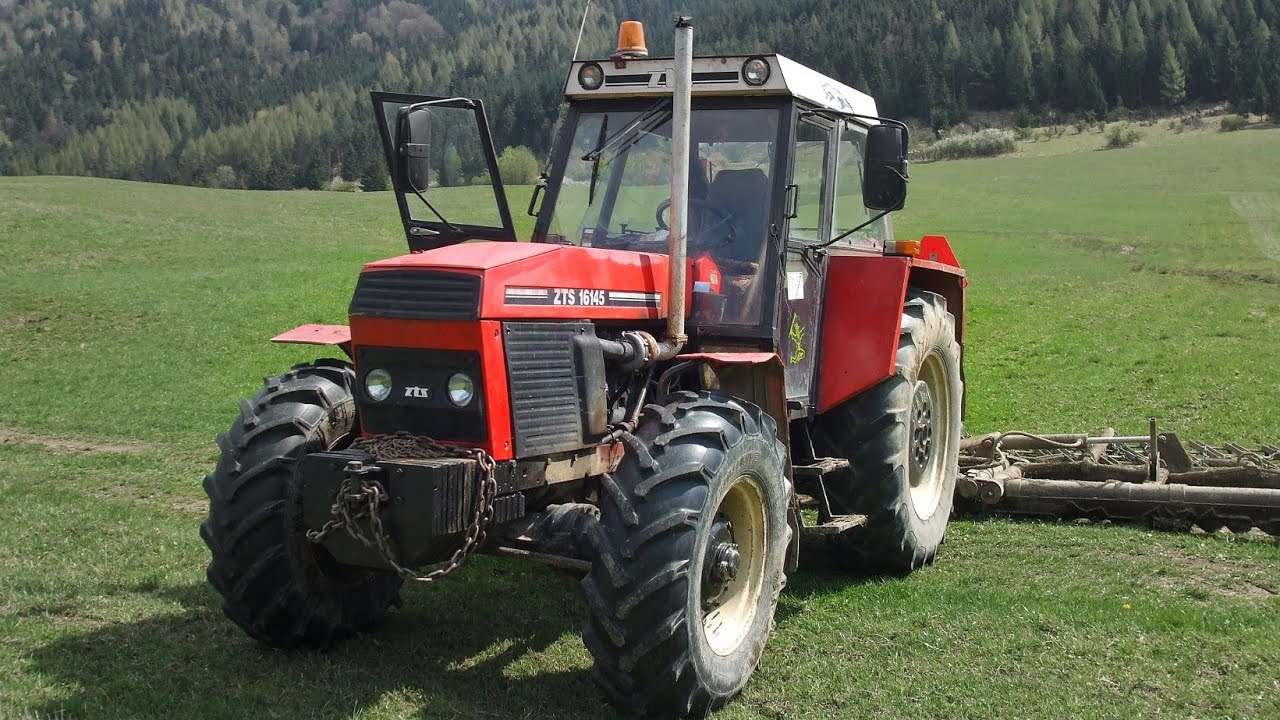 Branenie lúk Zetor ZTS 16145 a Zetor 7341 Super Turbo Joskin SCARIFLEX 600 [ 2016 ]