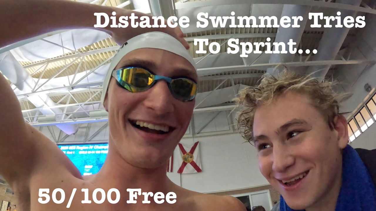 Distance Swimmer Tries To Sprint... | Sawyer Swims Ep. 3