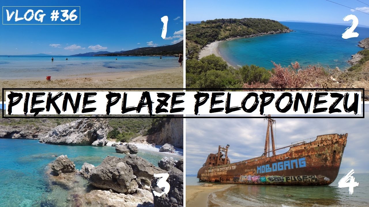 MALEDIWY W GRECJI ! Piękne plaże ! Valtaki Beach z WRAKIEM Statku. Peloponez, Grecja 2021 (VLOG #36)