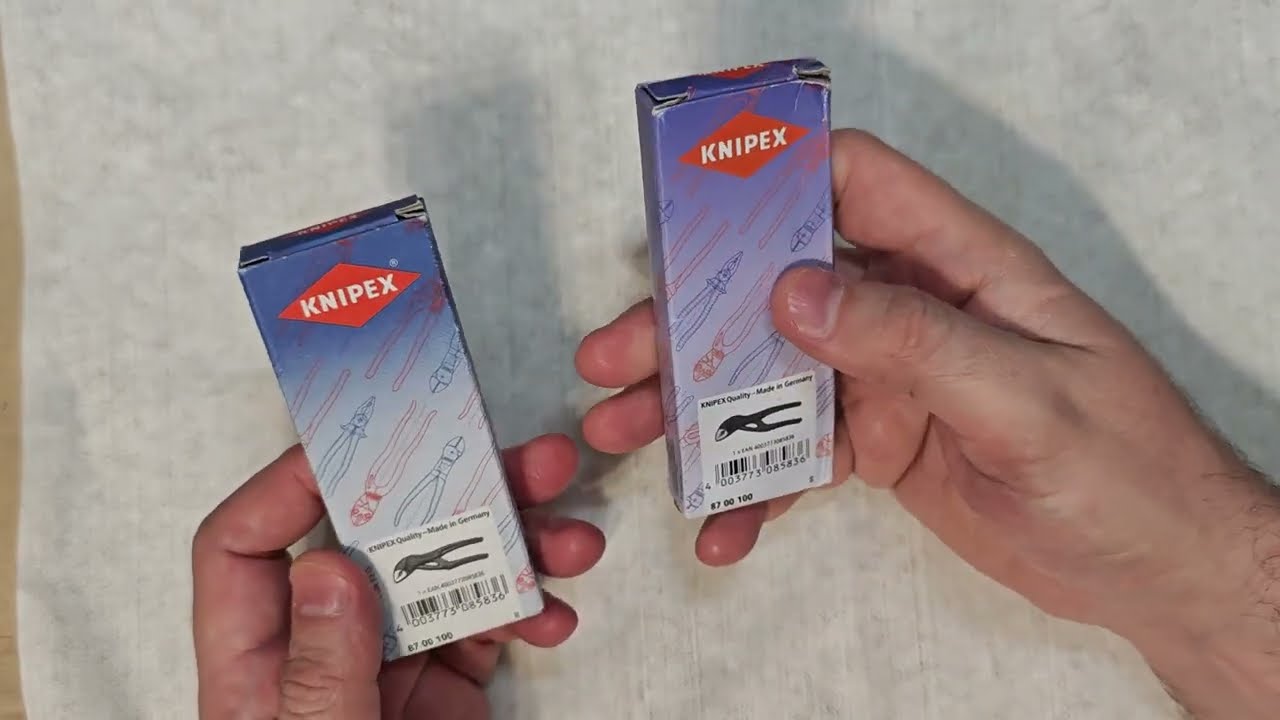 Knipex Cobra XS 8700100 - Оригинал и реплика (Original and fake)