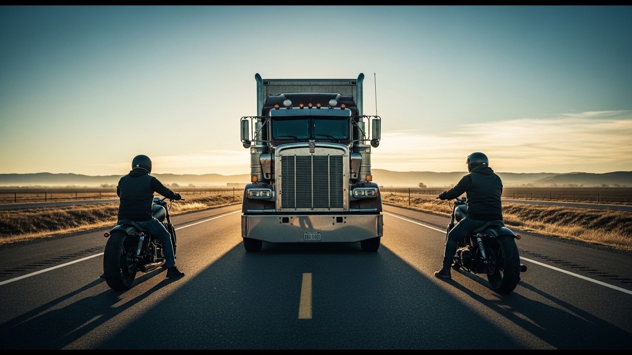 Plus-Size Trucker's Deadly Marksman Revenge on Mocking Bikers