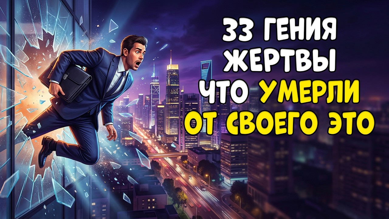 33 ПОЗОРНЫХ ФАКТА ИСТОРИИ: Гордыня Гениев, которая стоила им жизни!