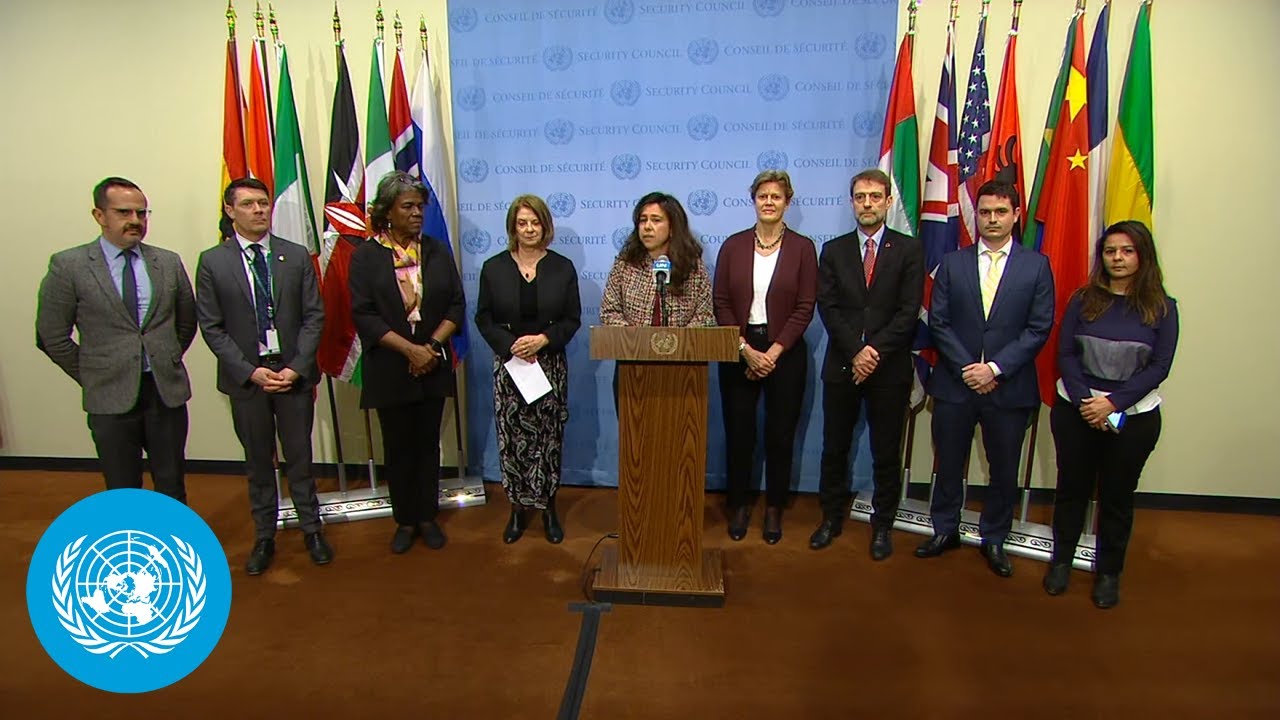 UN Security Council Members on Afghanistan - Security Council Stakeout