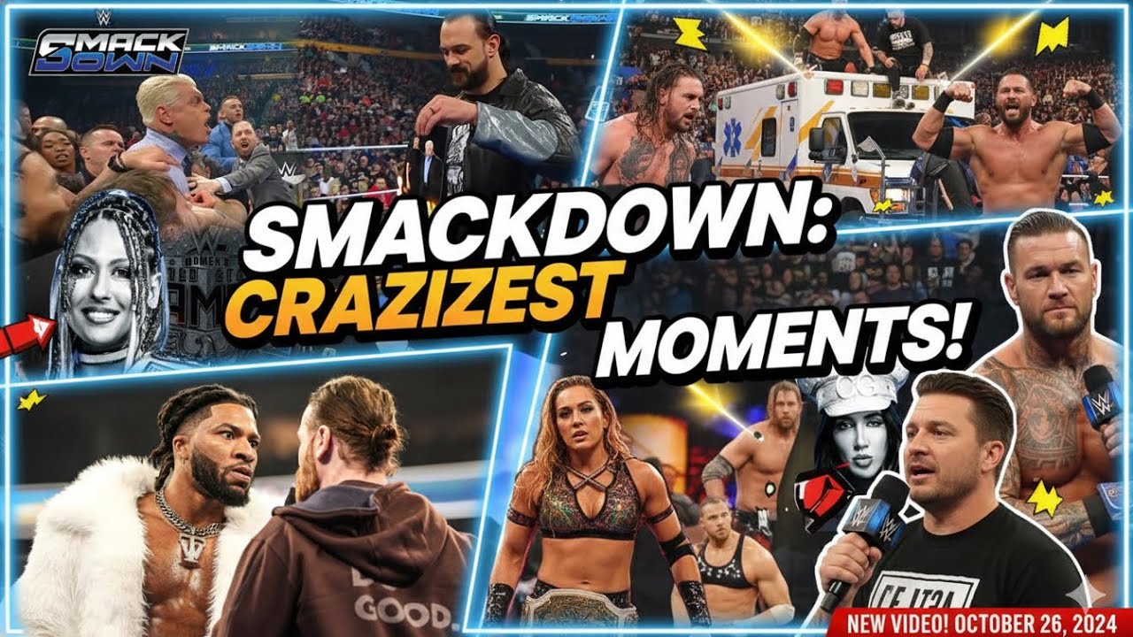 “Randy Orton Ne Kiya Comeback, Cody Rhodes Ka Gussa Phata 💣 | SmackDown Highlights”
