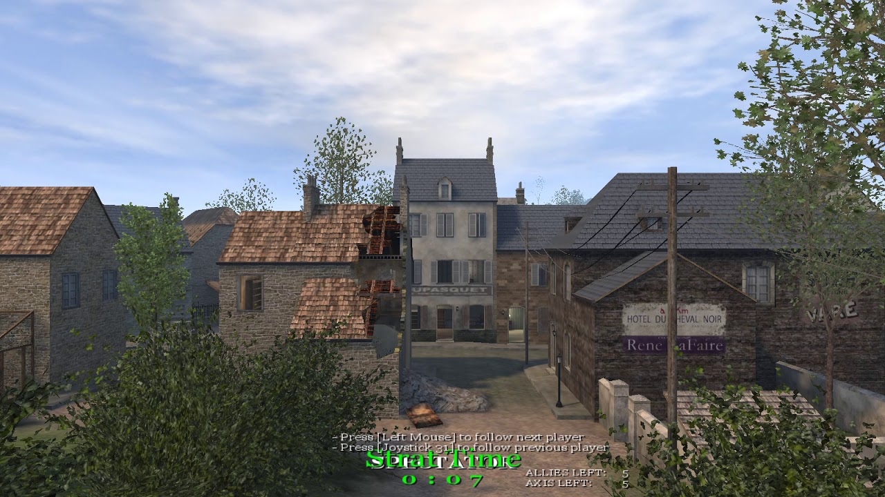 CoD1 Mania Cup #4 - Group stage - GOOD HEALTH vs. OVERiDE mp_carentan