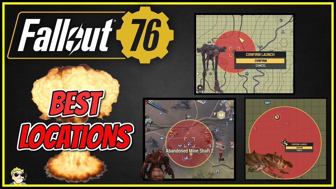 Лучшие места для ядерной бомбы — Fallout 76
