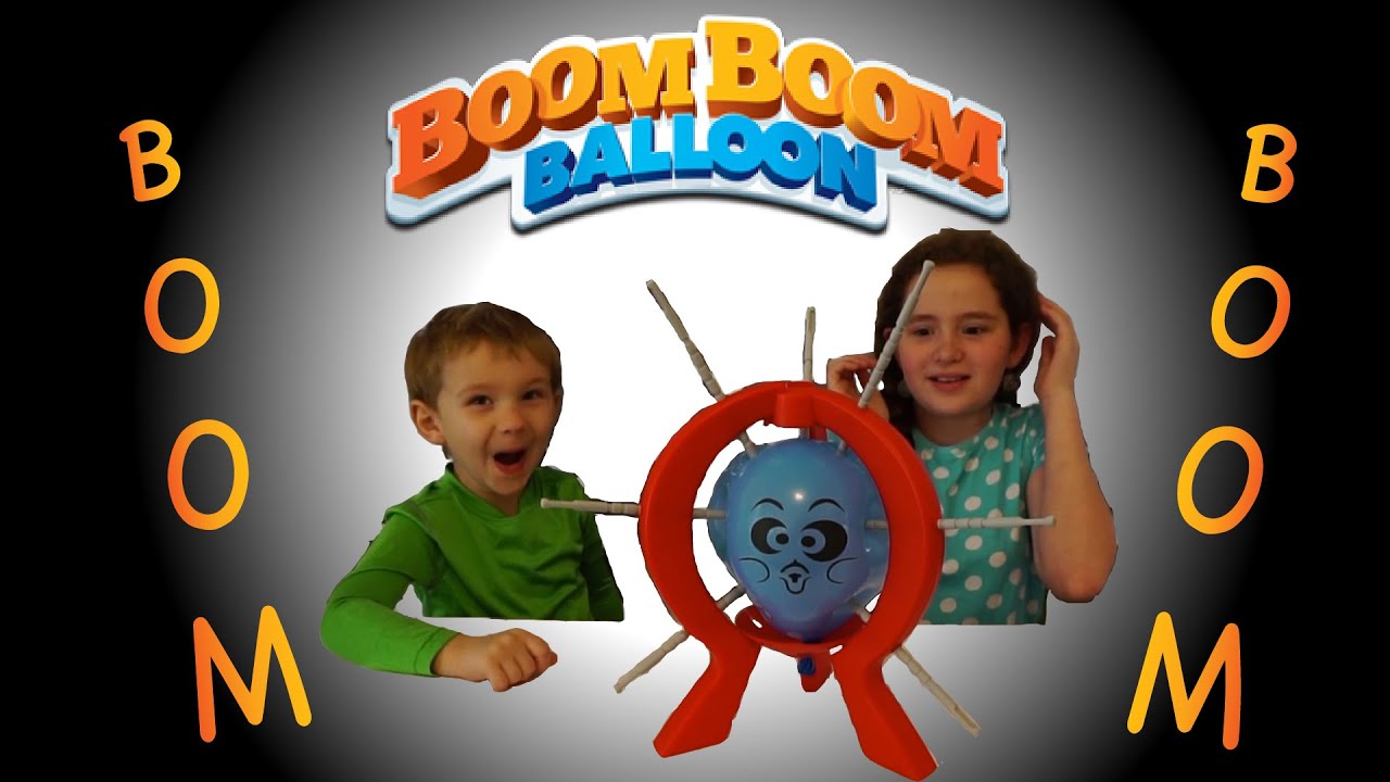 BOOM BOOM BALLOON Pop Game - Tutorial Review Assembly & Play