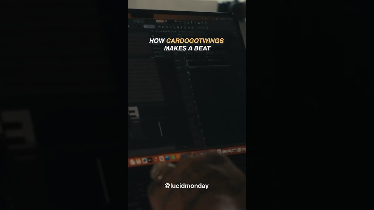 Cardo makes a beat on the spot 🔥 #cardogotwings #producer #beats #lucidmonday