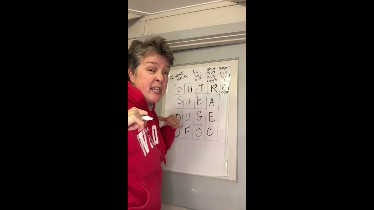 Boggle Board Word Work or Making Words Part 2