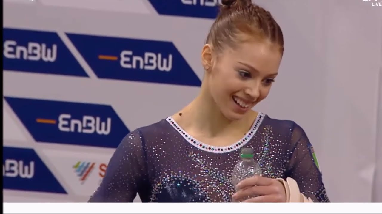 Veronica Mandriota (ITA) Floor D-Score 2022 Stuttgart DTB Pokal (2022-24 Code)