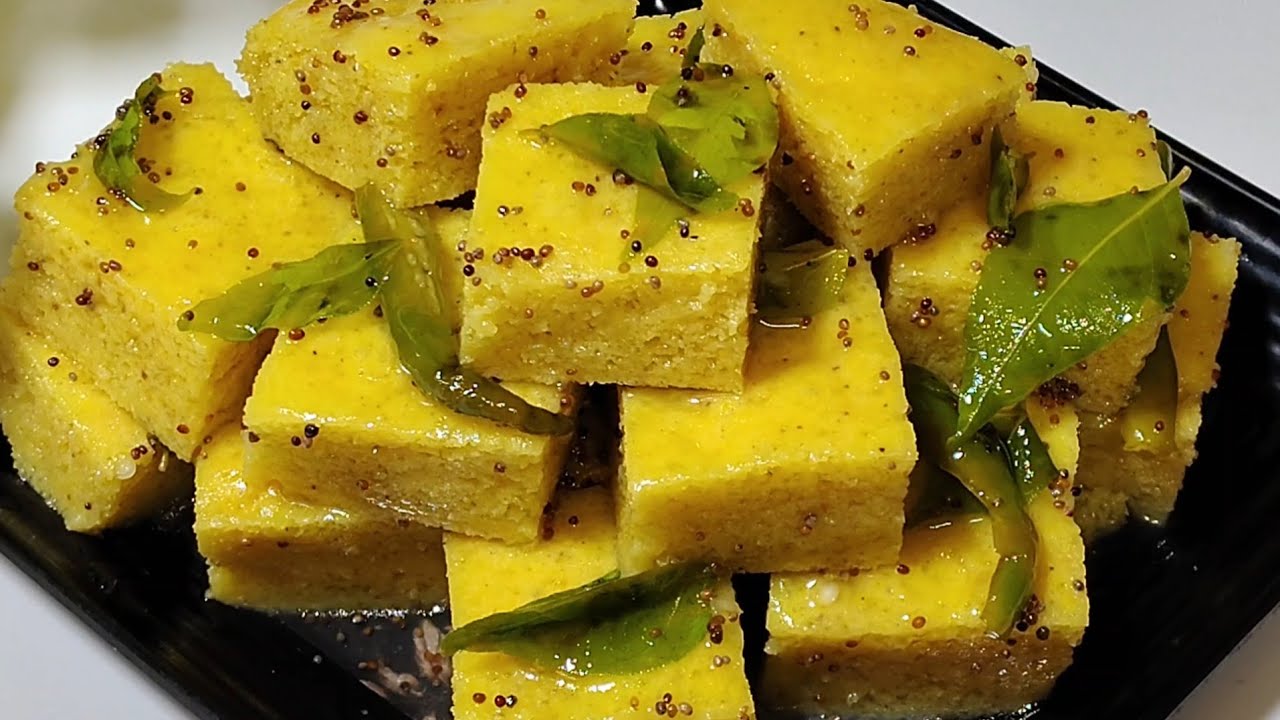 घर में पड़े सामान से बनाएं सॉफ्ट और स्पंजी जालीदार ढोकला l Soft & spongy dhokla recipe