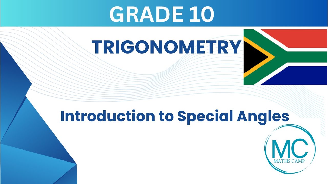 Introduction to Special Angles