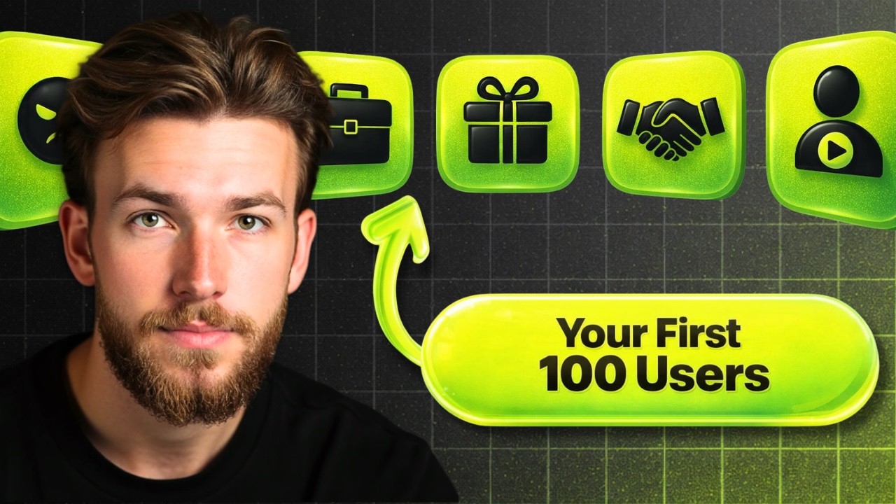 How to Get Your First 100 Users (Without a Network)