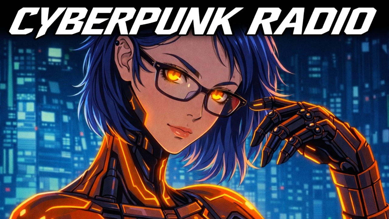 1984 ECHOES OF STATIC LIGHT // Cyberpunk Synthwave Coding Music | Hacker Music