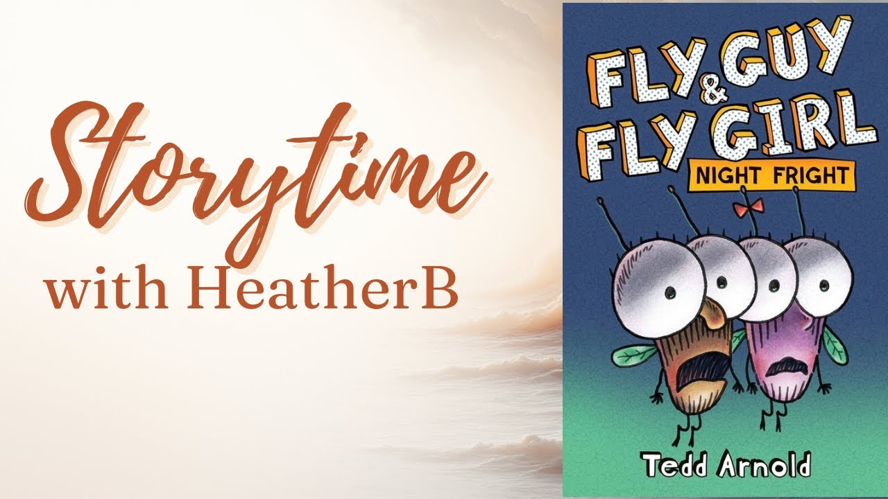 Fly Guy & Fly Girl Night Fright  🌙✨ Cozy Read Aloud with Page Turns | #KidsStories #ReadAloud