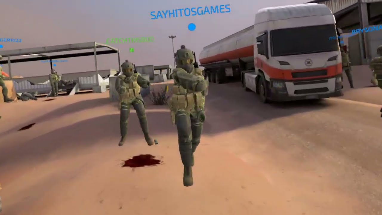 Playing forfront vr (it is fun please try it)