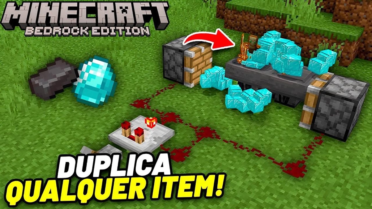 Duplicador infinito de ítens no Minecraft 