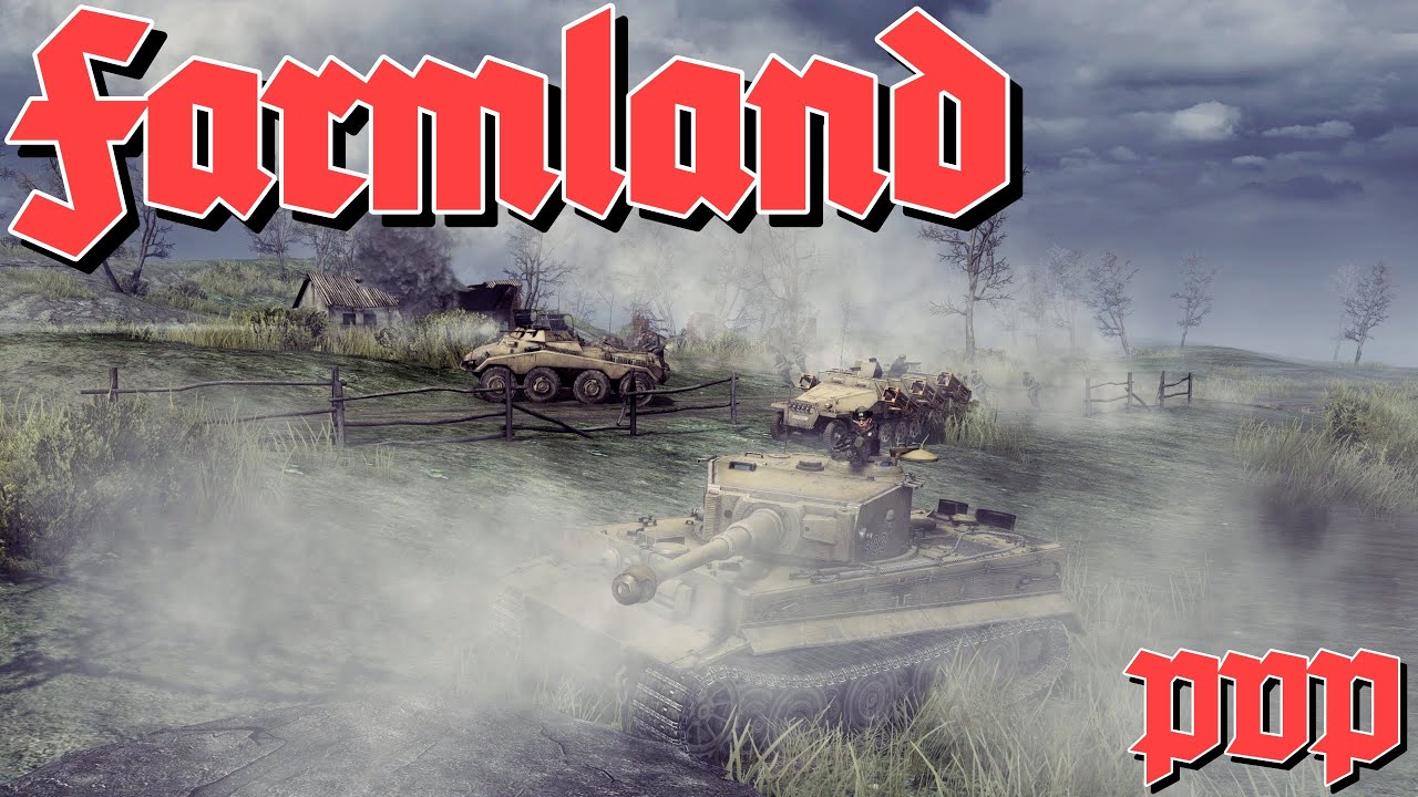 Gates Of Hell Ostfront | Late War Farmland showdown ft QuickSixHatch |