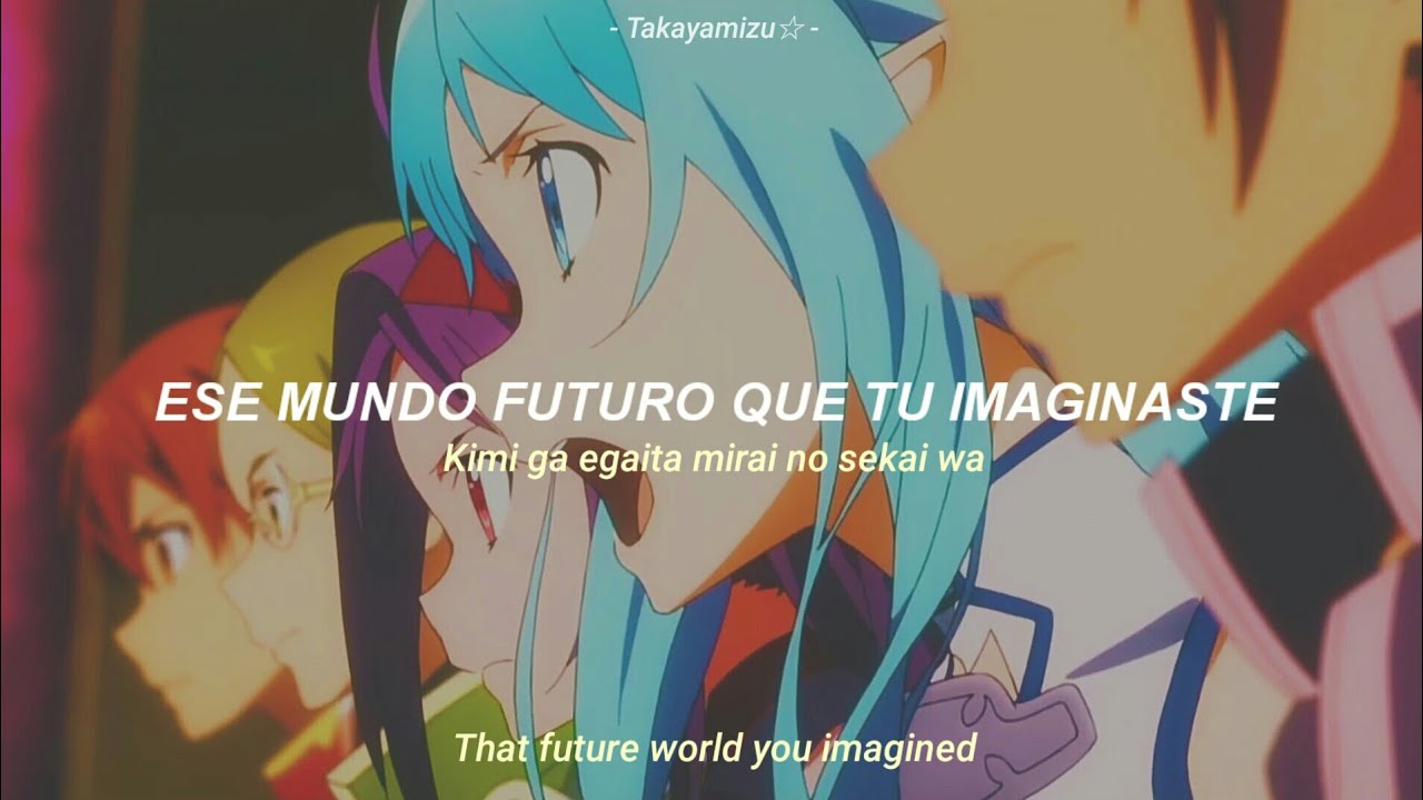 Sword Art Online II OP 2 FULL AMV ||『Courage - Haruka Tomatsu』|| Sub Espa&ntilde;ol + Romaji + English
