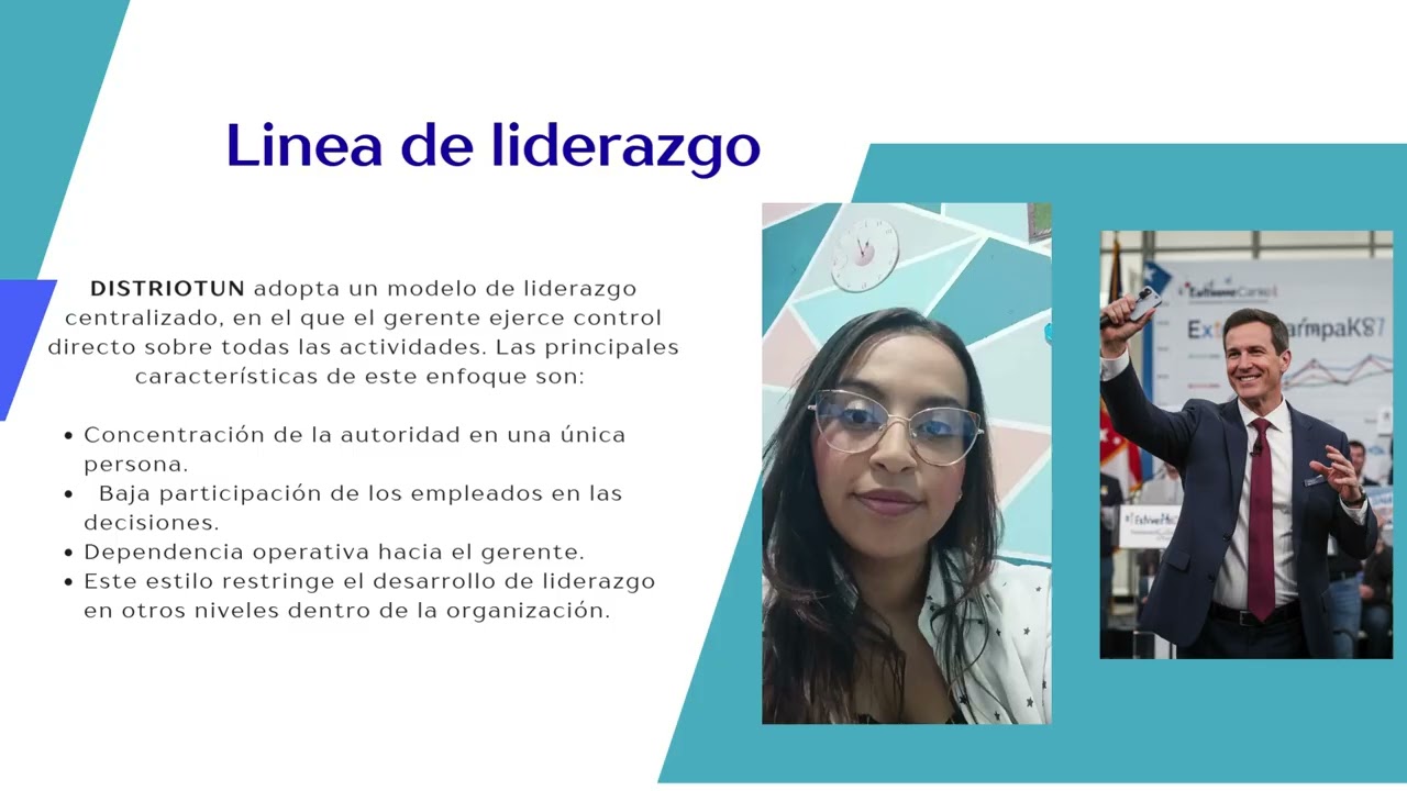 estructura organizacional distriotun