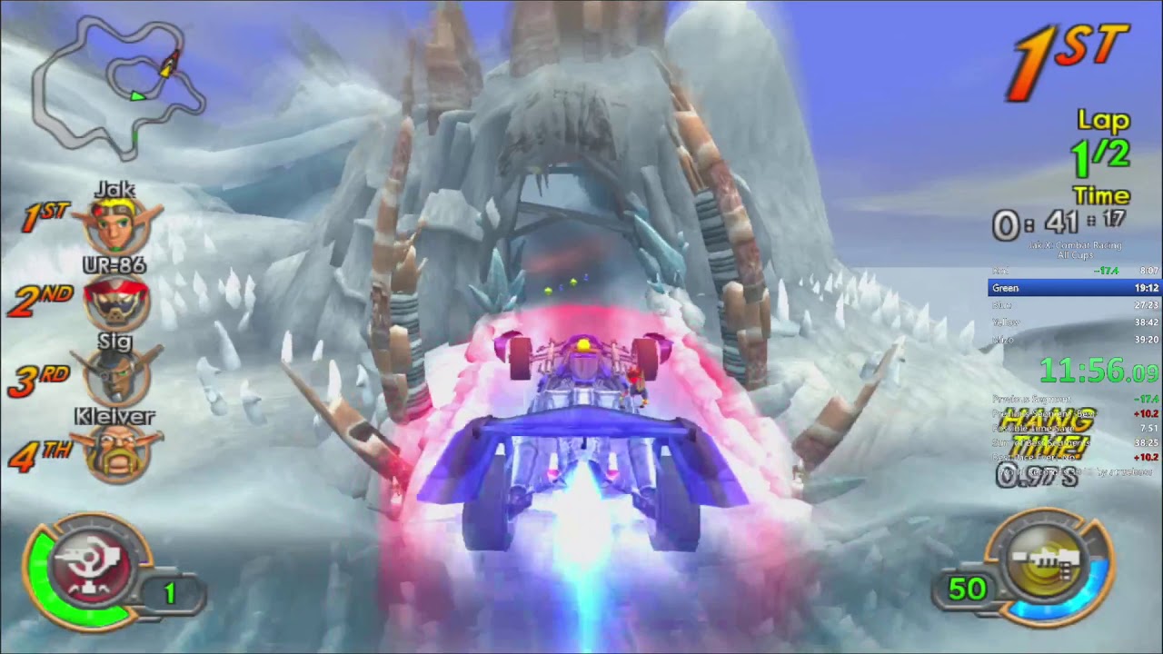 Jak X All cups in 38:58 (WR)