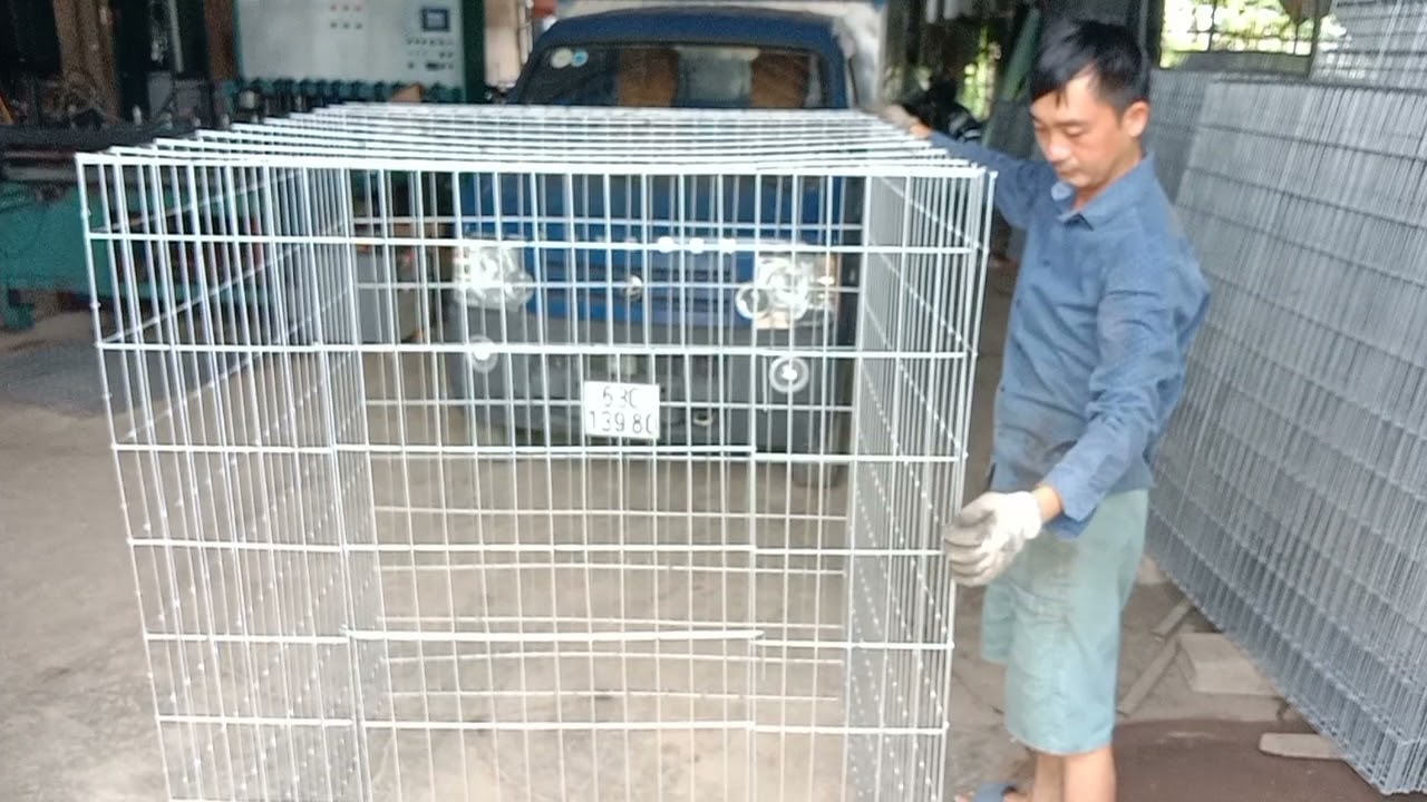 Giá chuồng kẽm ráp hôm nay 21/05/2021 Vui lòng gọi 0963.695.276